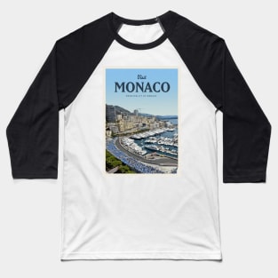 Visit Monaco Baseball T-Shirt